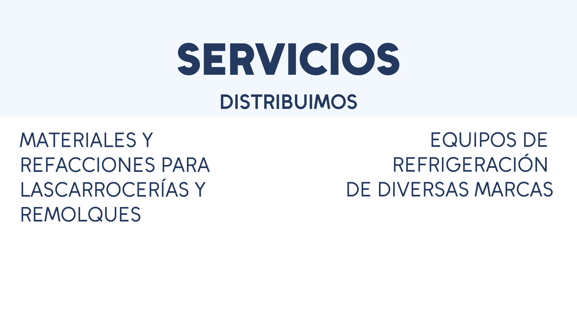 distribuimos