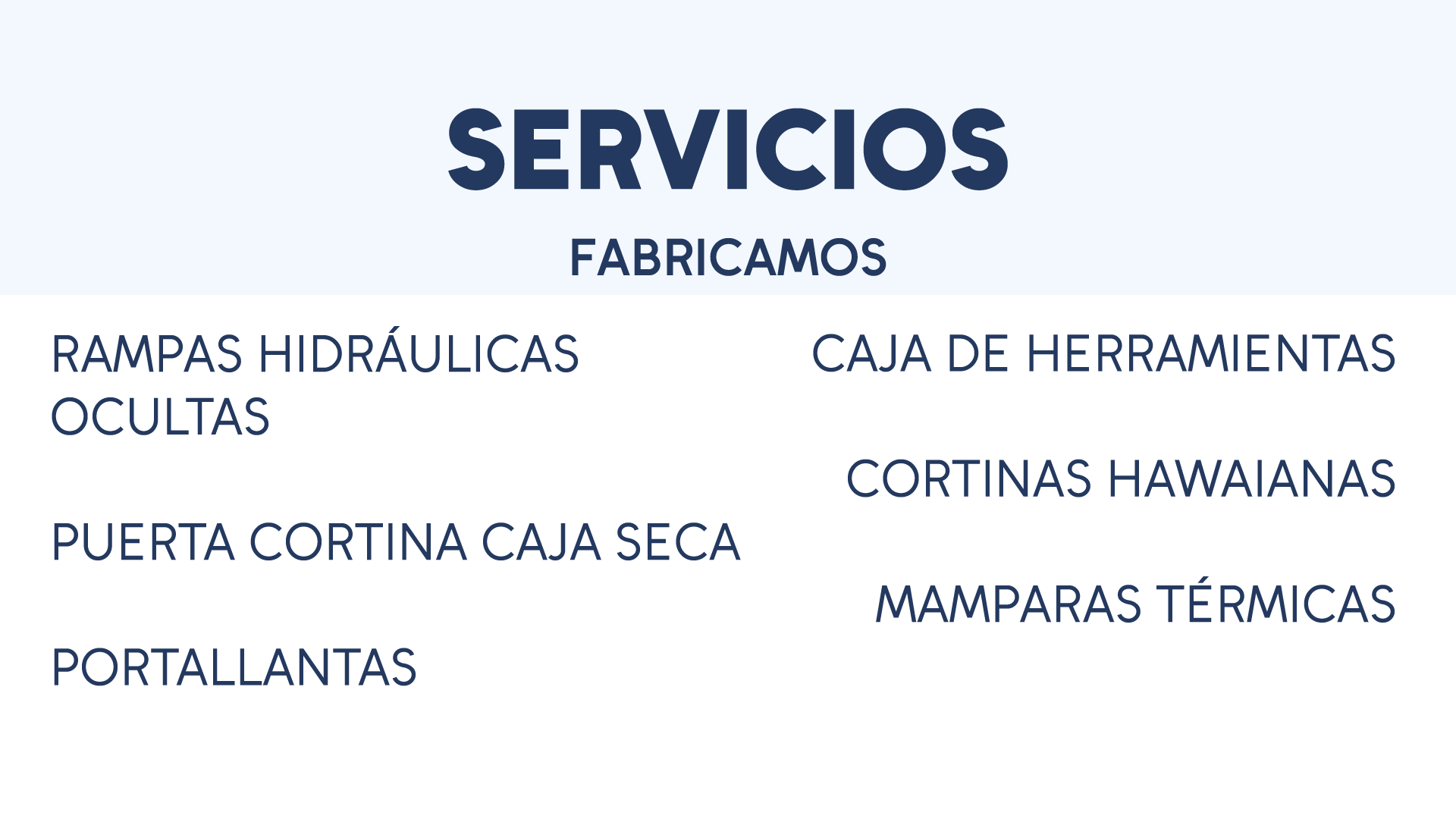 fabricamos