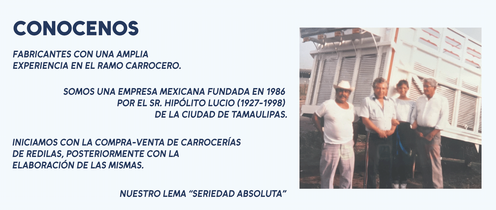 conocenos